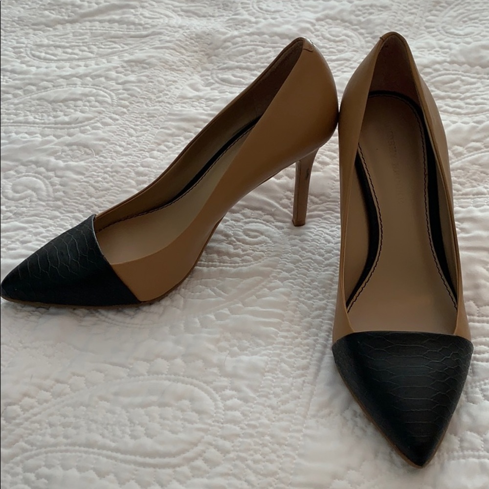 Audrey Brooke Black and Brown heels